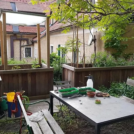 Komfortable Mit Garten Im Zentrum Von Apartment